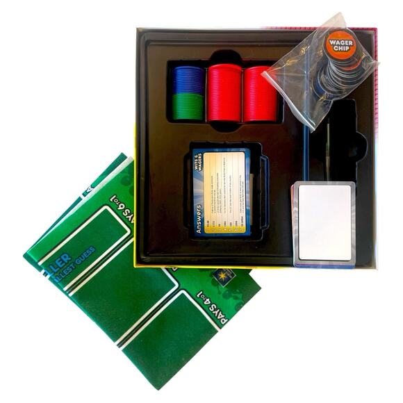 Wits & Wagers Party Trivia Board Game – Complete Set – Excellent Condition - Picture 4 of 9